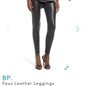 BP. Faux Leather Leggings
